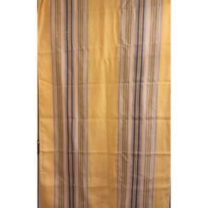 SHOWER CURTAIN-Yellow-Blue-Cushion or Pillow Material-78"x72"